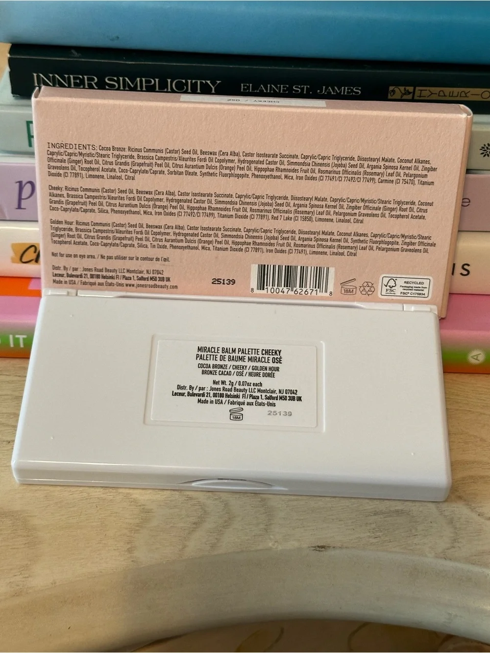 Jones Road Miracle Balm Palette - limited edition Trio